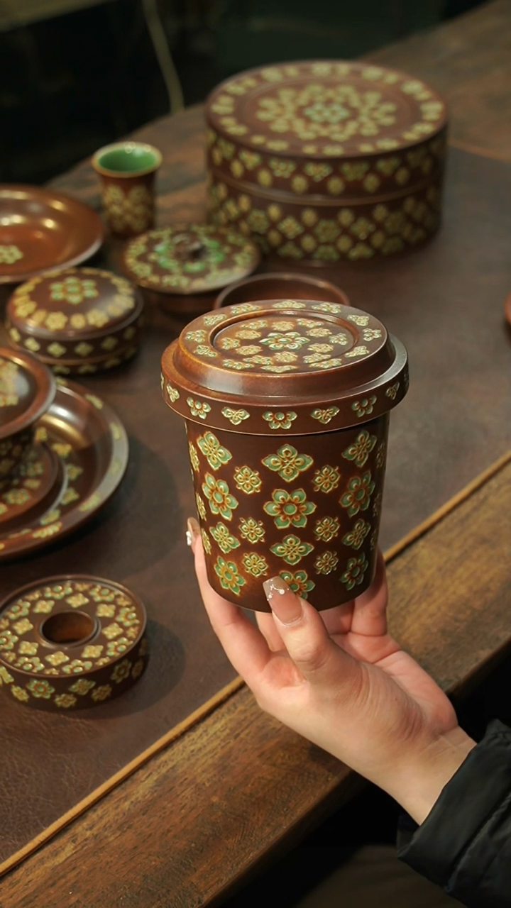 【闪购商品】瓷片李斌 宝相系列 奶茶杯