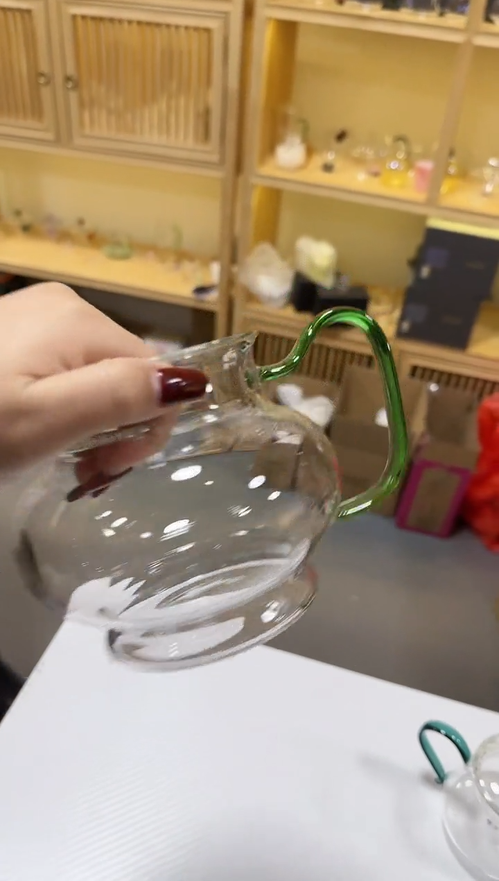 【闪购商品】湖绿色宫灯煮茶器啊