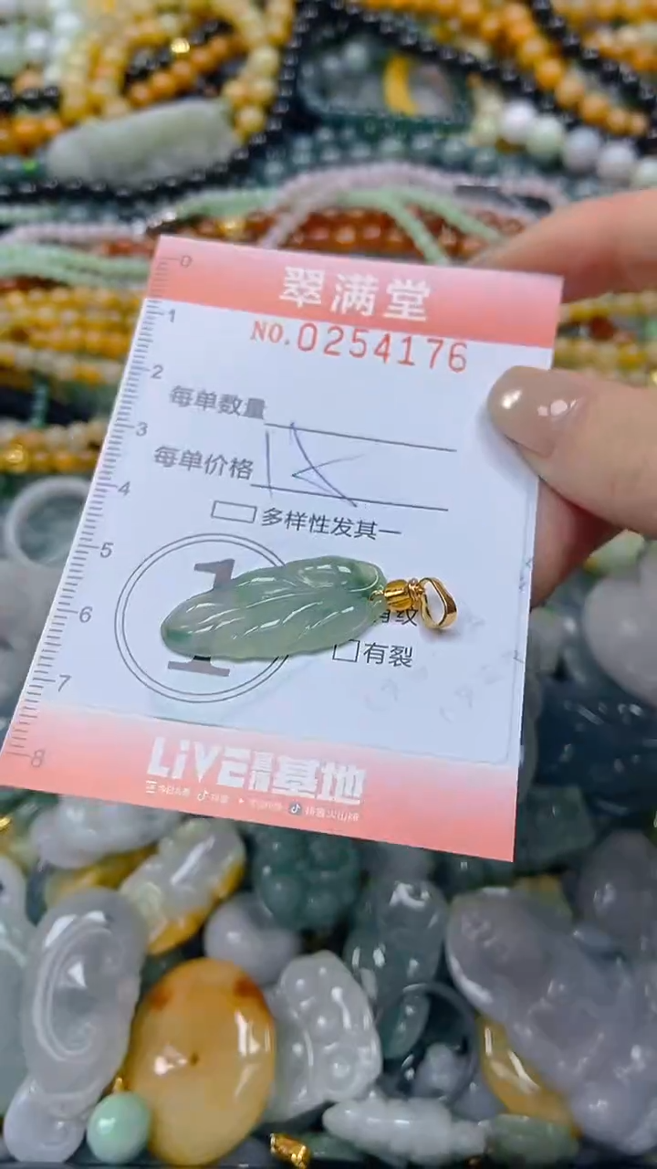 未镶嵌挂件翡翠闪购0254176