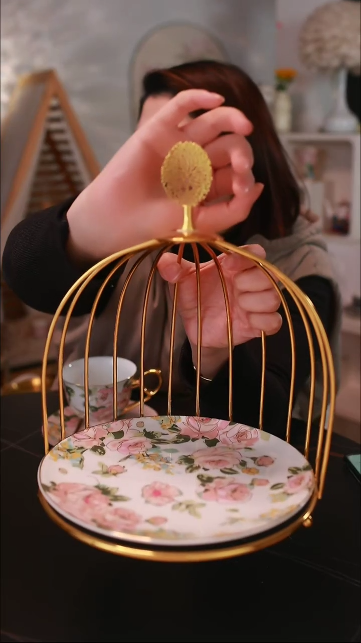 【闪购商品】·单层点心笼（野玫瑰）E820