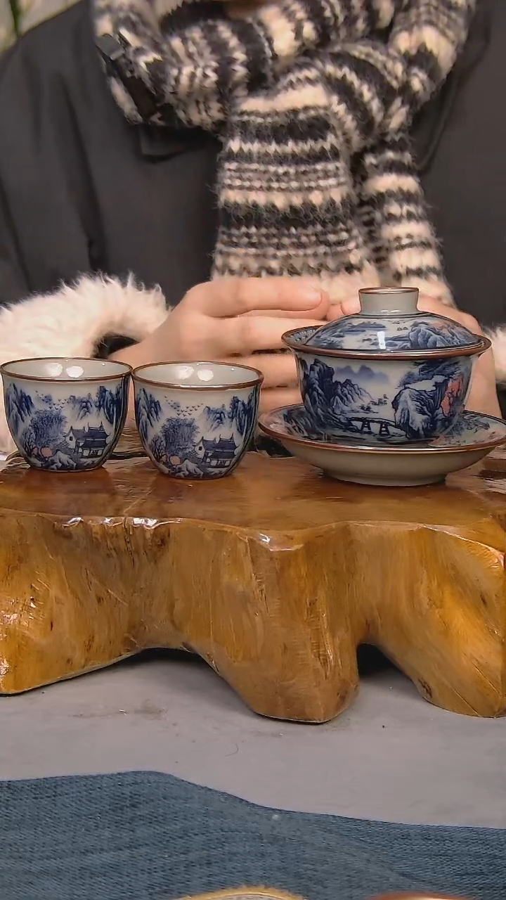 【闪购商品】简装家用款3件套 陶瓷家用茶具系列