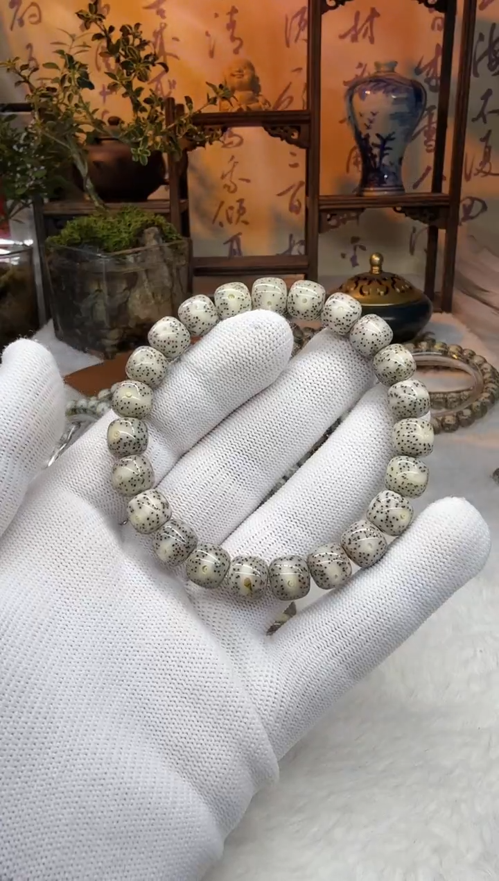 【闪购商品】星月菩提吊坠10x9石玉料糯冰针尖星