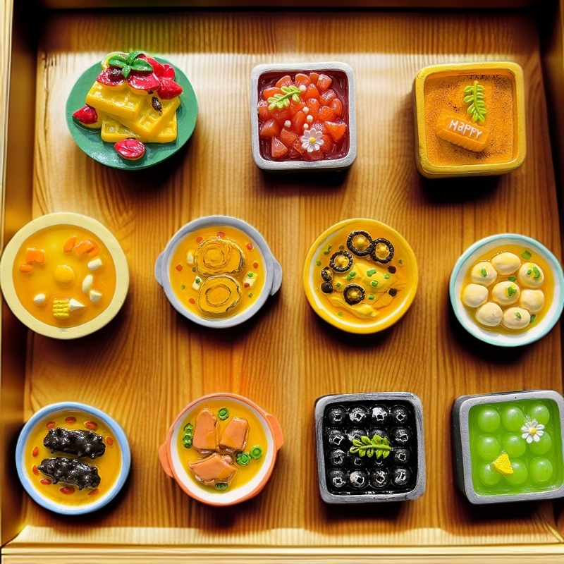 【冰箱贴】创意食玩3D磁吸立体冰箱贴（默认微瑕，拆完不退不换）