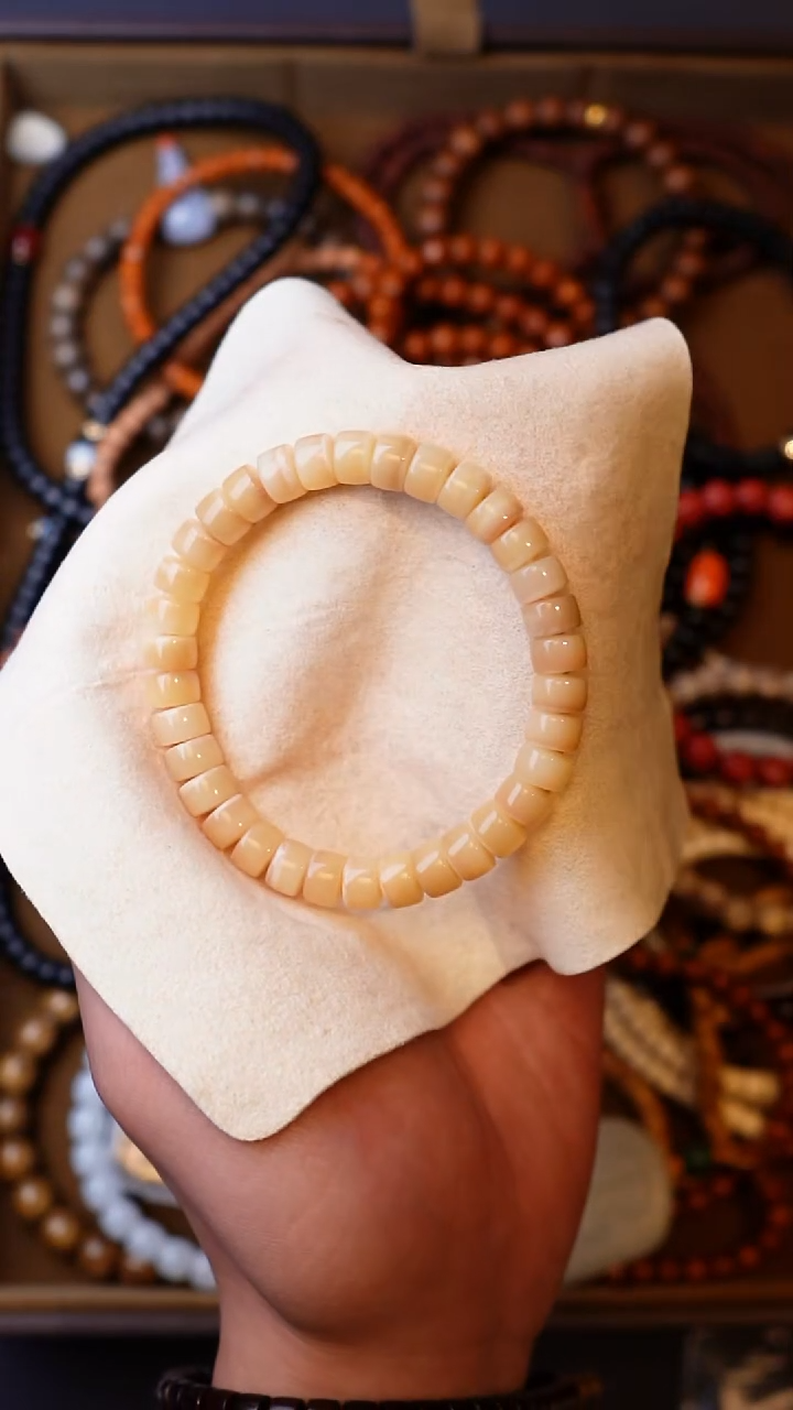 驼骨手串/手链9.5mm药片