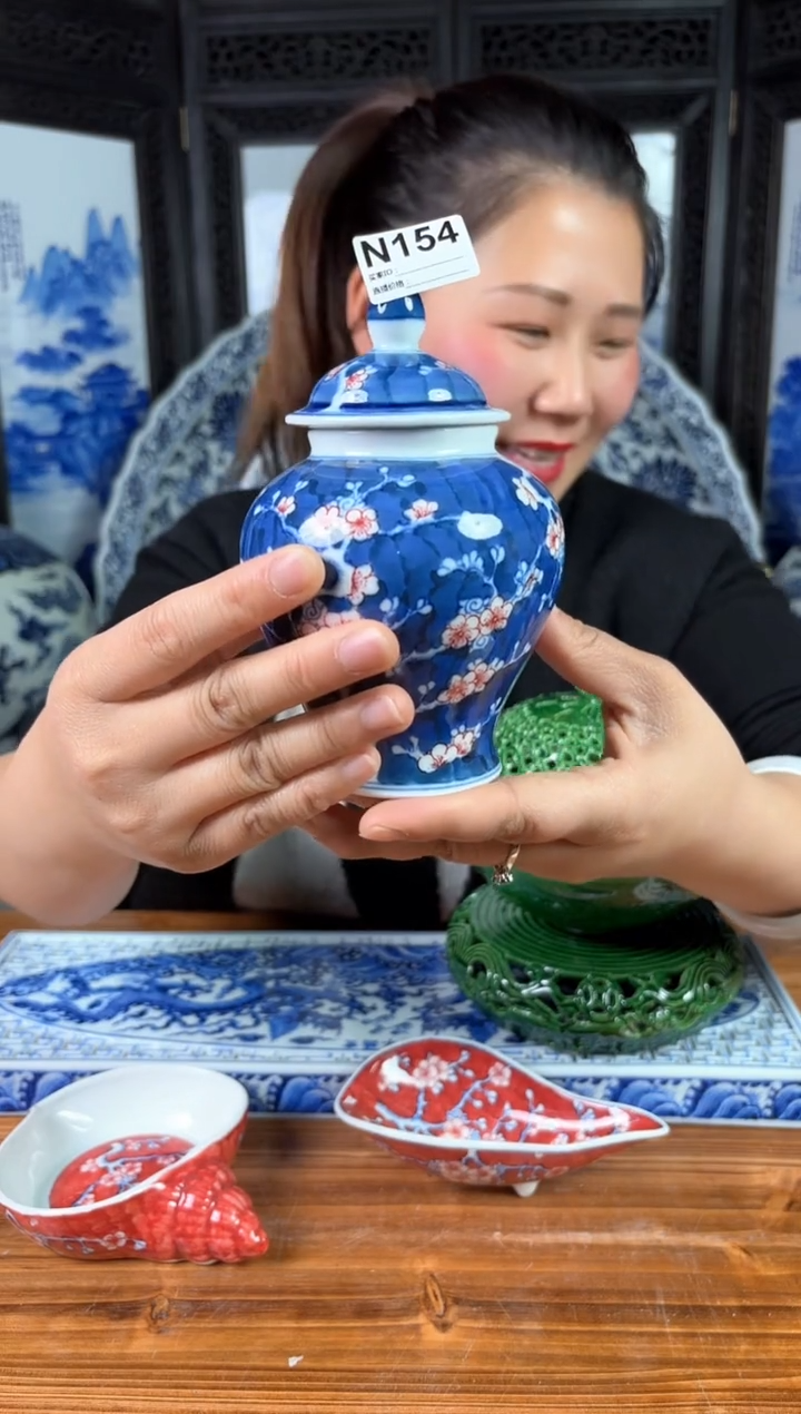 【闪购商品】摆件景德镇陶瓷仿古摆件N154