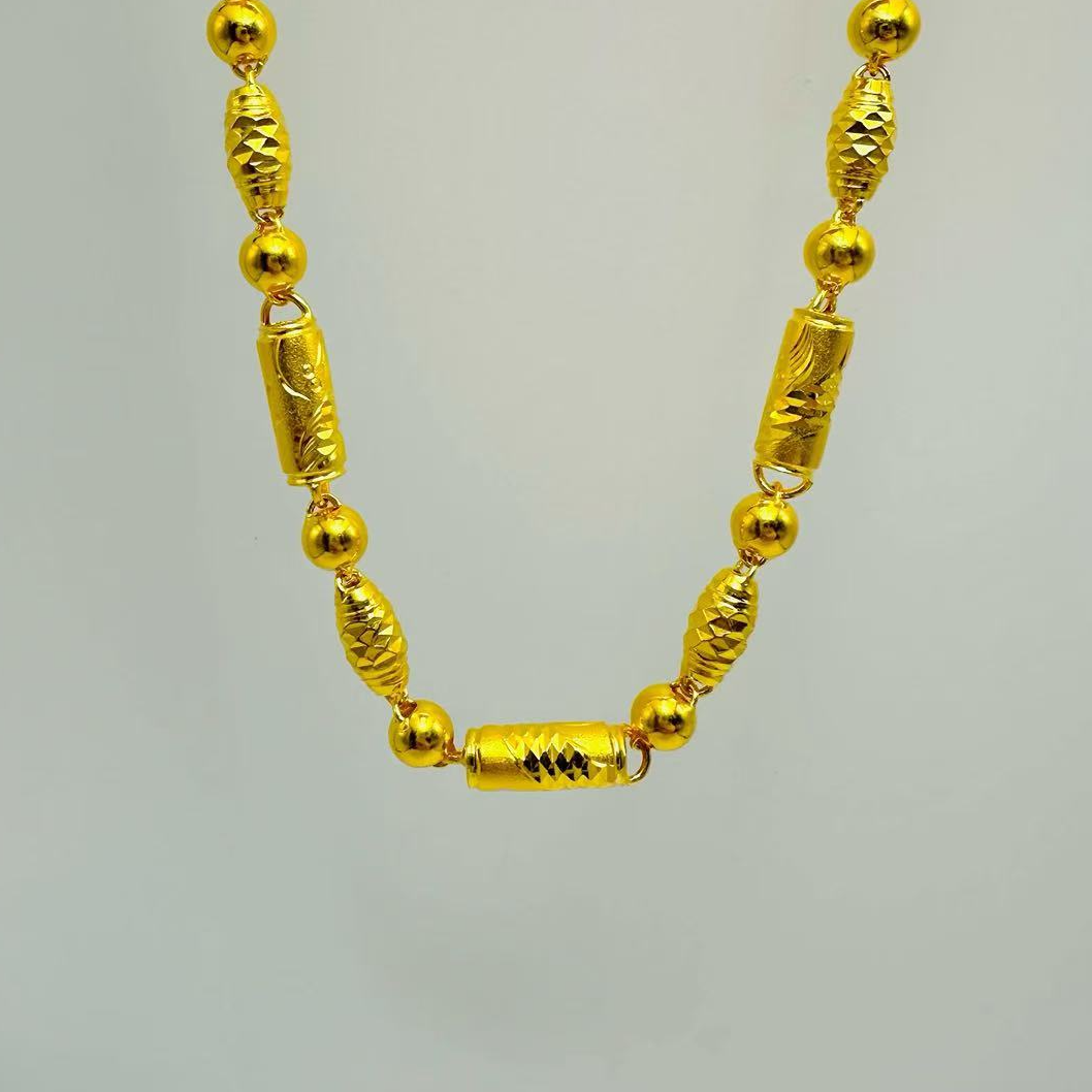 链子足银 全家福项链  精美时尚经典手工