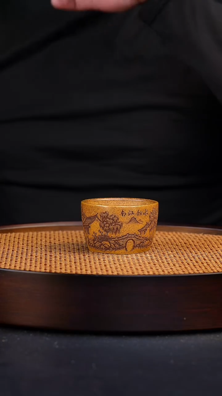 宜兴全手工紫砂杯