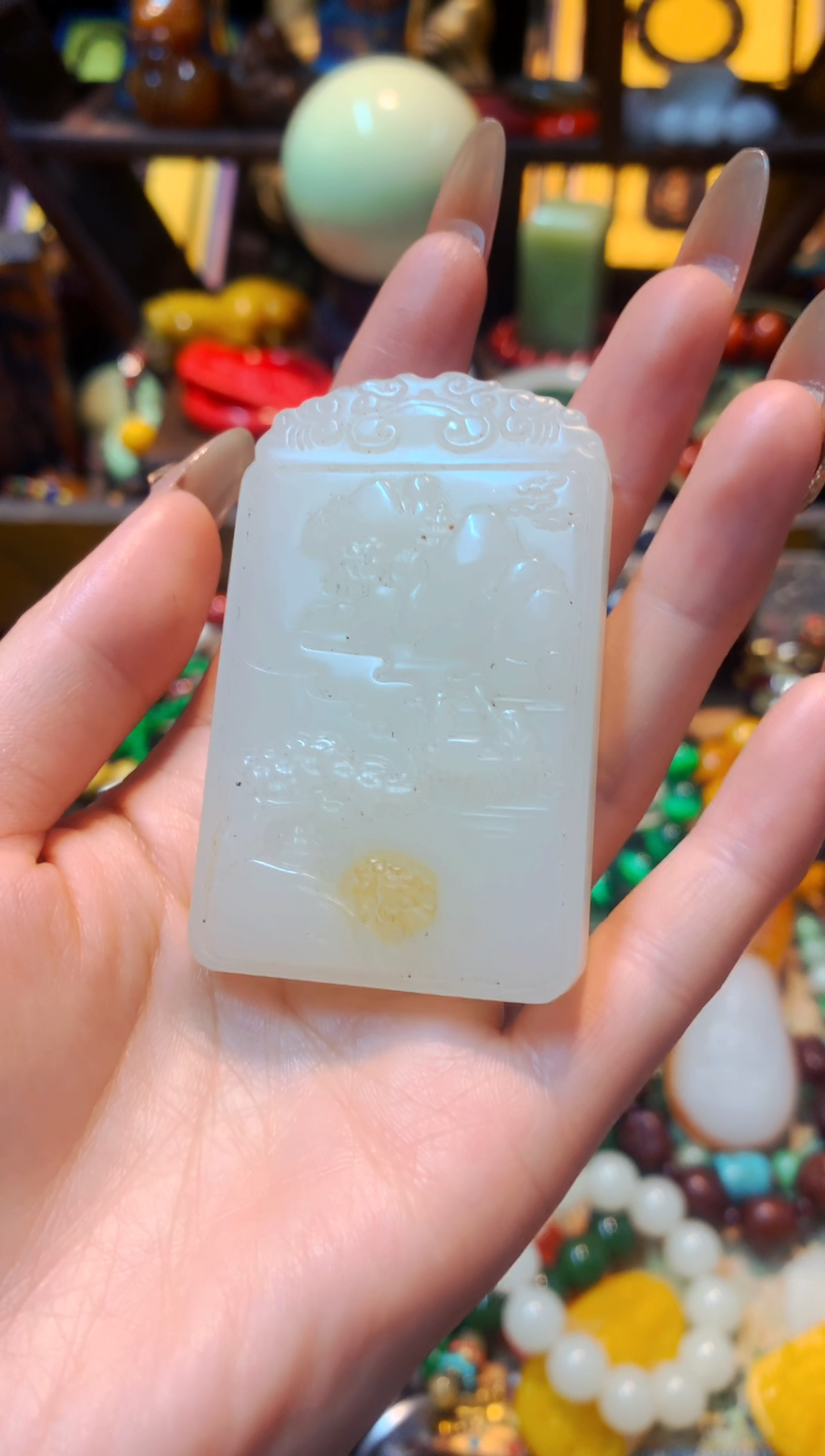 【闪购商品】和田玉挂件未镶嵌主播推荐主播推荐