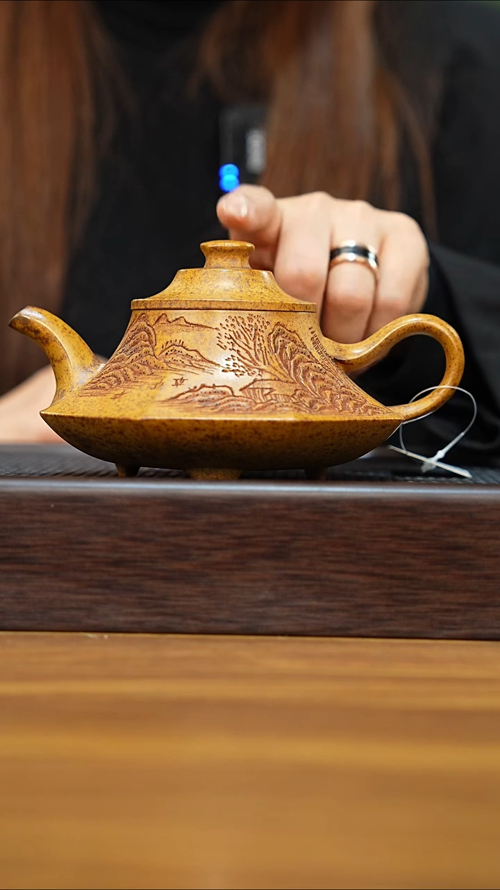 紫砂公道杯宜兴本地紫砂壶260cc