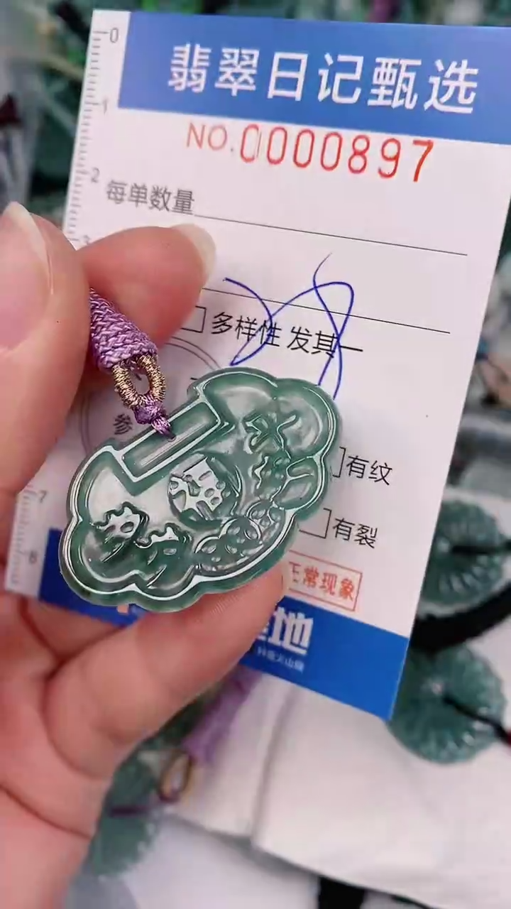 【闪购商品】翡翠颈饰未镶嵌00000897