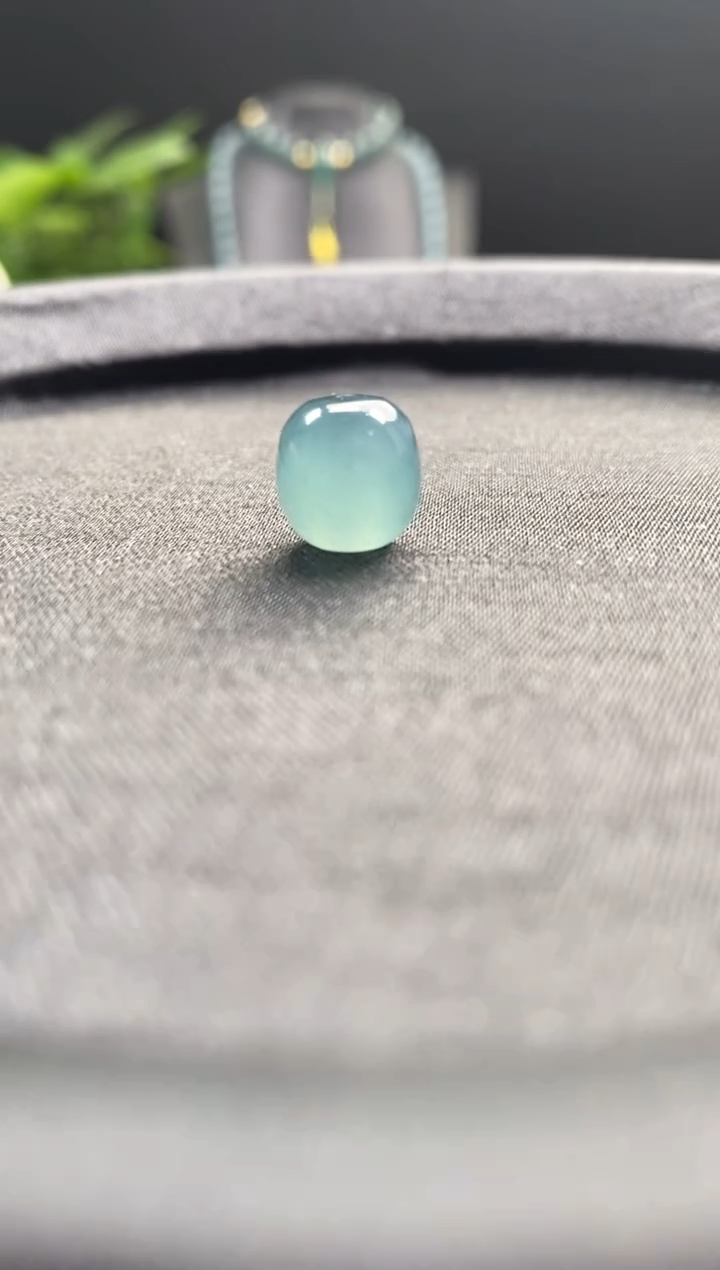 未镶嵌手链翡翠散珠卡10mm左右老型珠