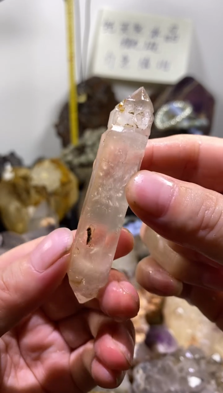 未镶嵌珠宝半成品水晶12号闪灵钻手把件