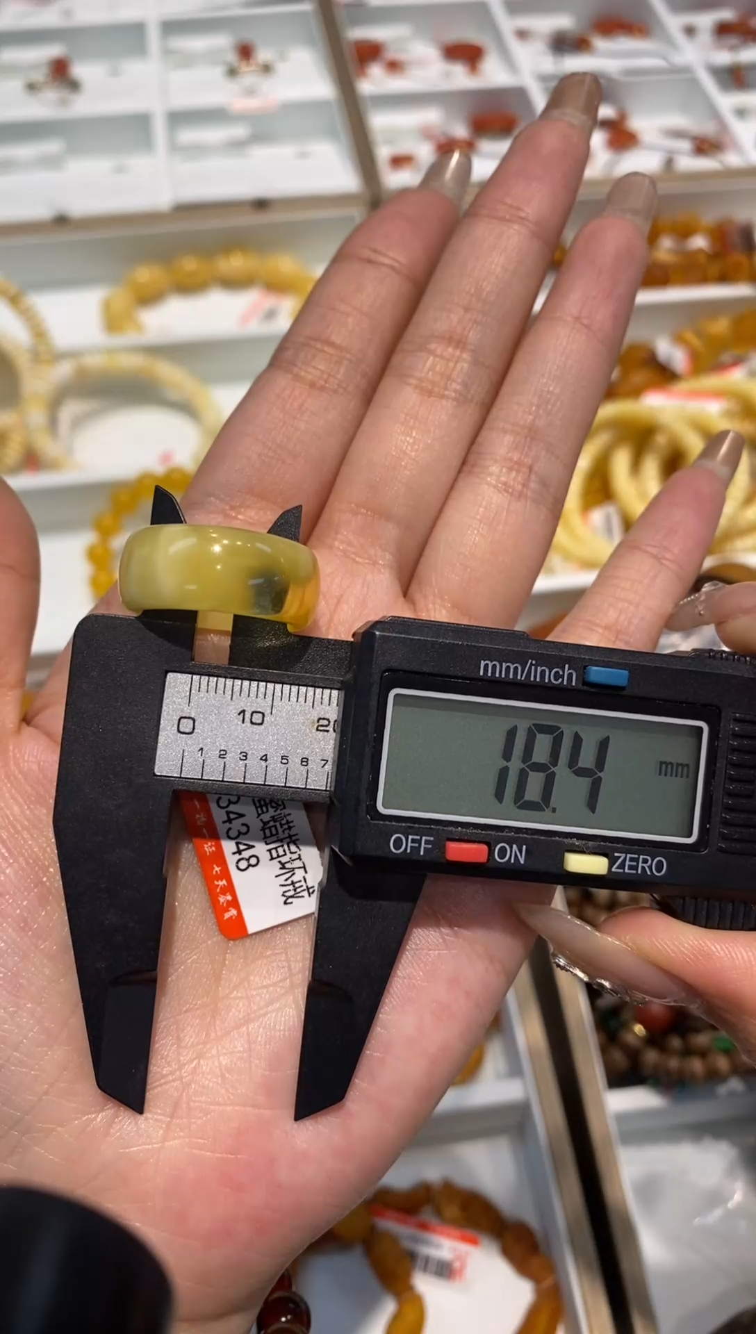 【闪购商品】琥珀戒圈未镶嵌戒圈