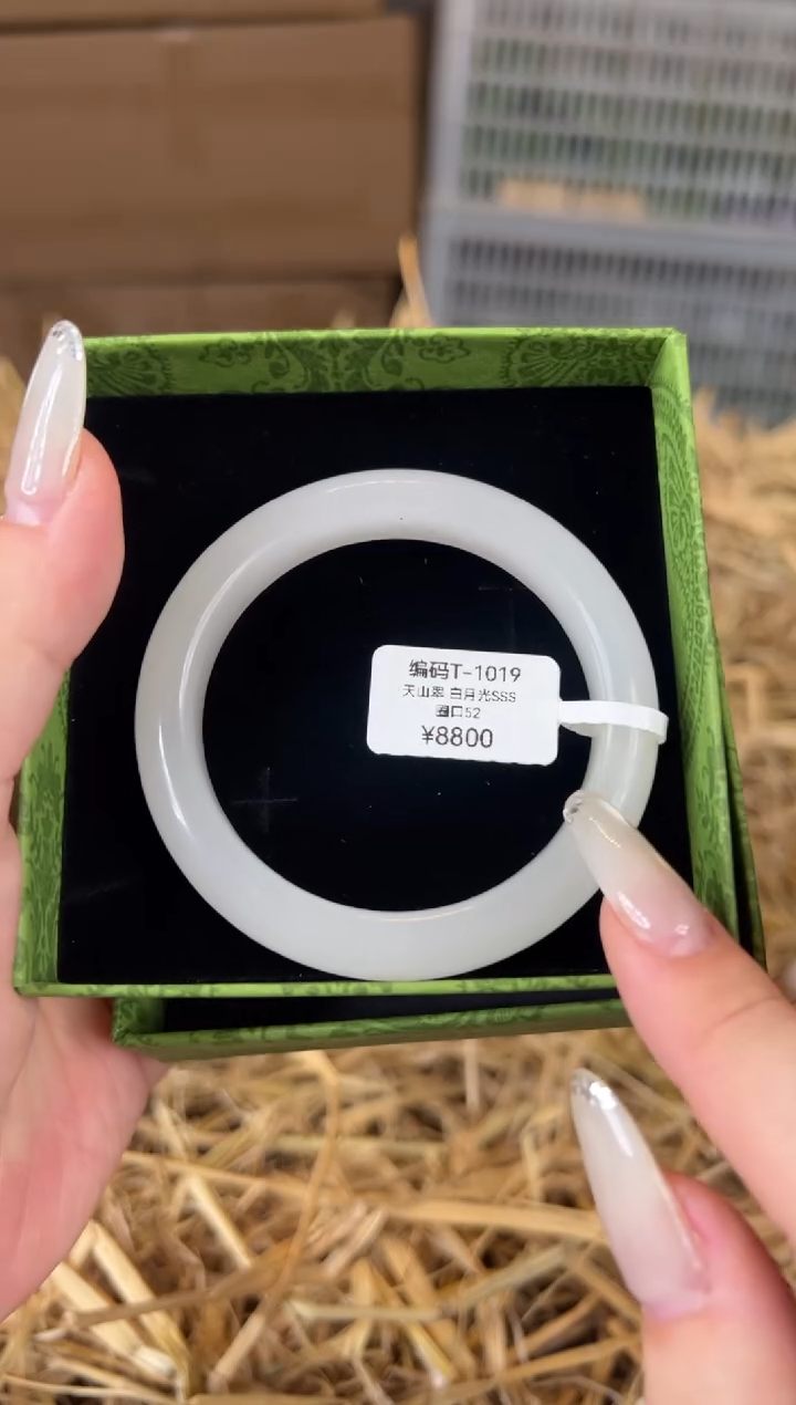 未镶嵌手镯石英质玉T1019