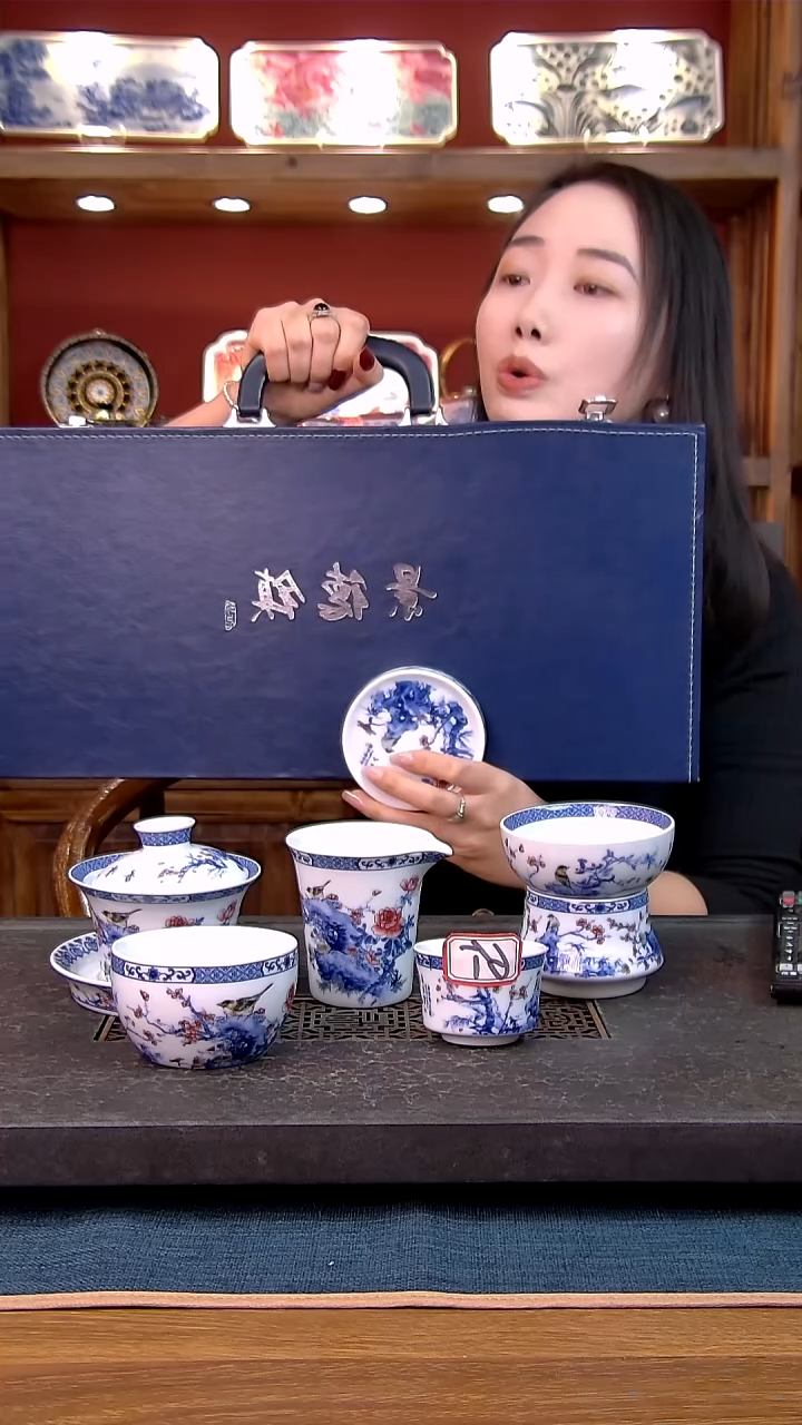 礼盒款11件套 白瓷陶瓷茶具
