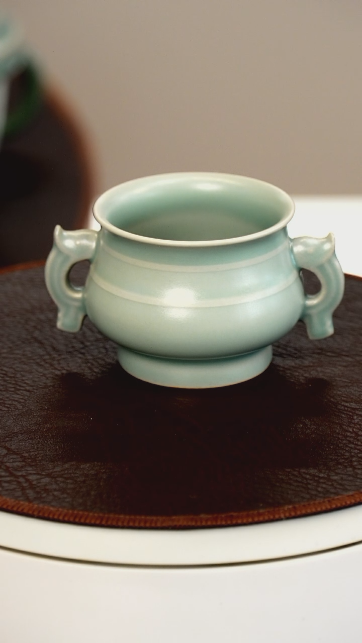 青瓷手工茶器包邮