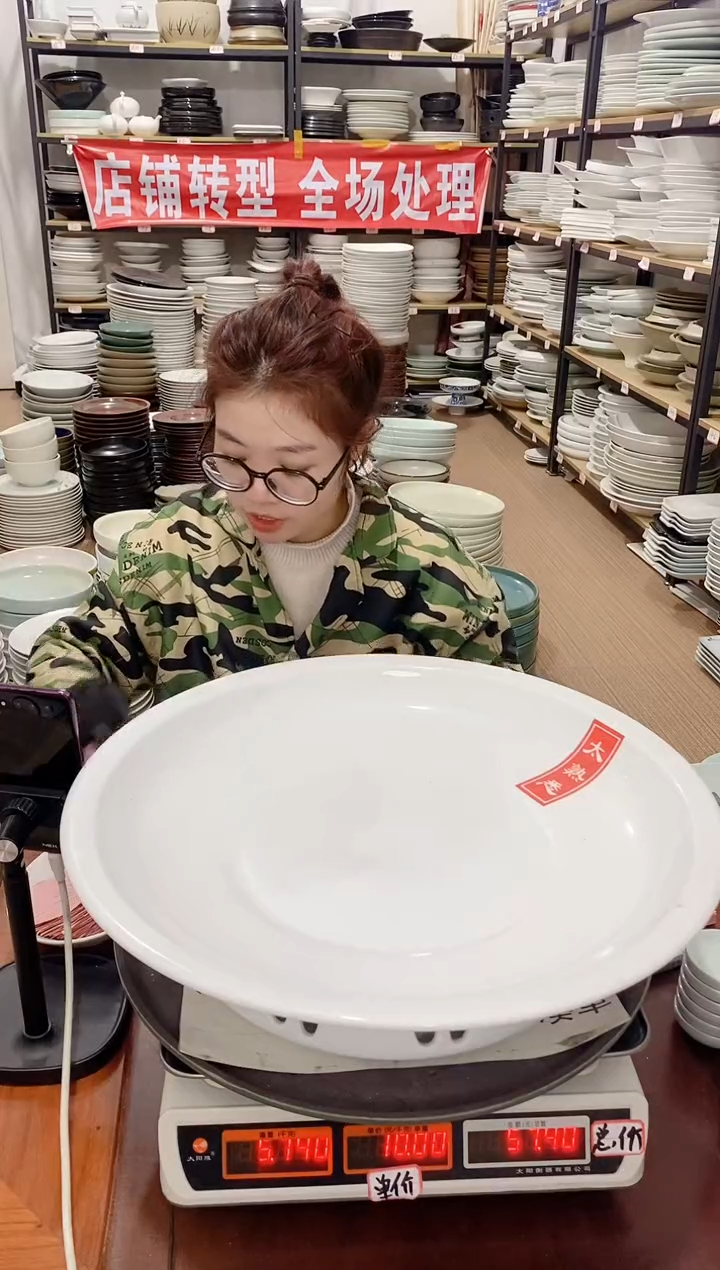 【闪购商品】盘235号链接景德镇酒店陶瓷瑕疵处理