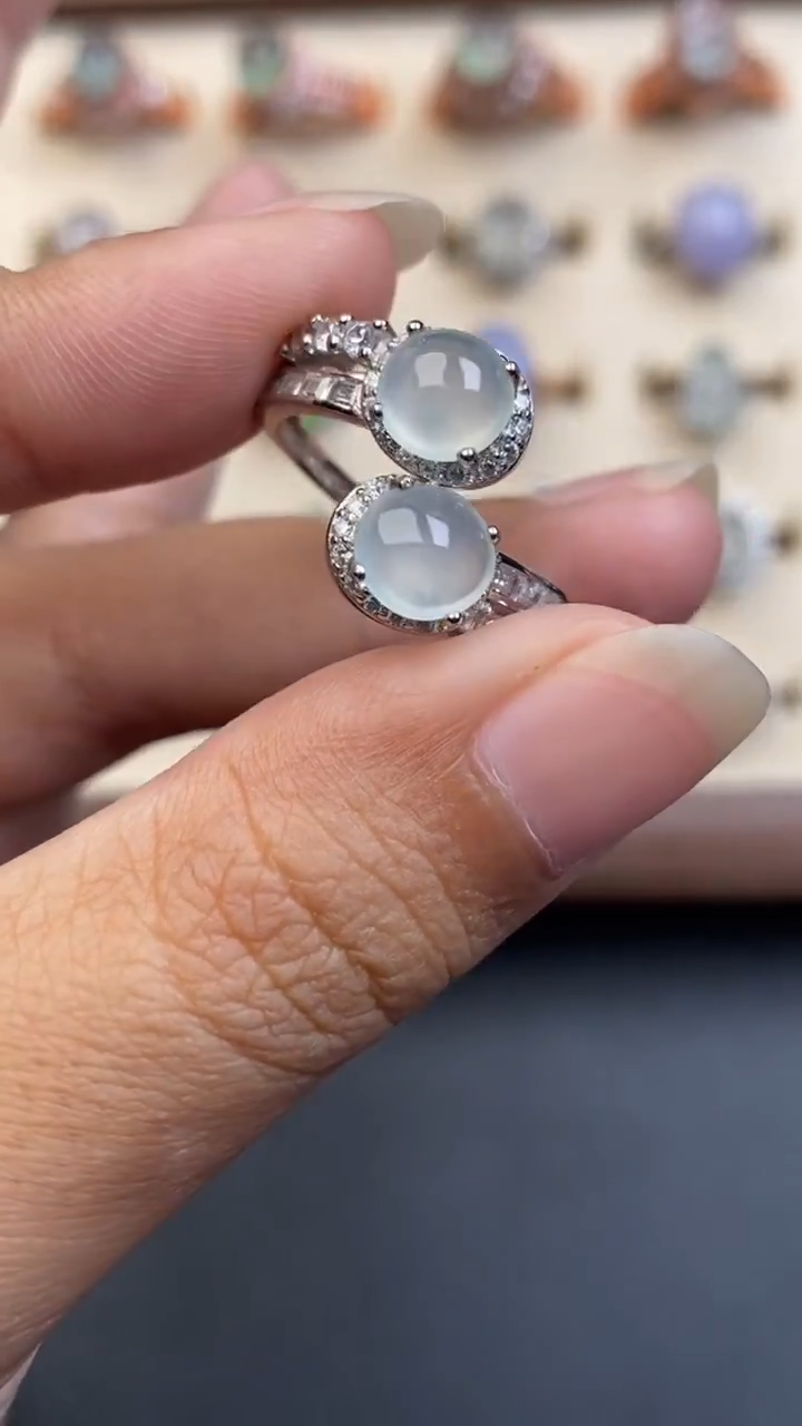 银S925镶嵌定制翡翠6876969