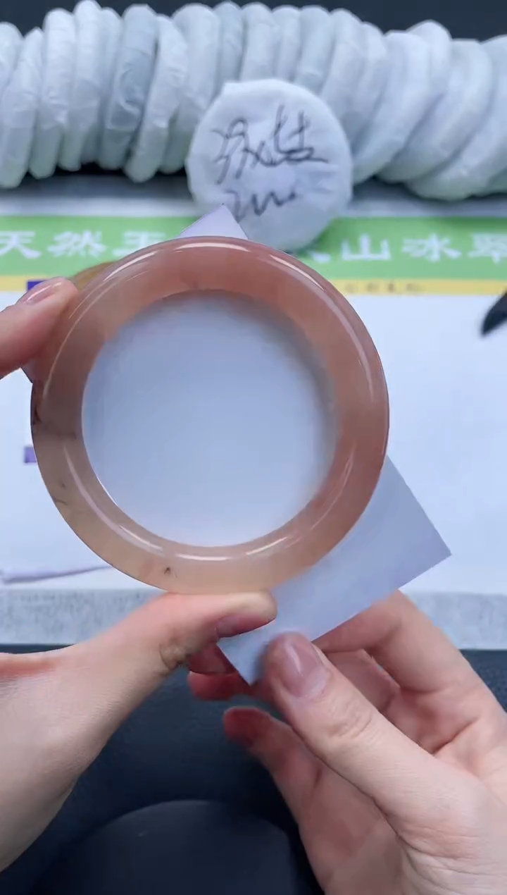 【闪购商品】石英质玉手镯未镶嵌A306-59+