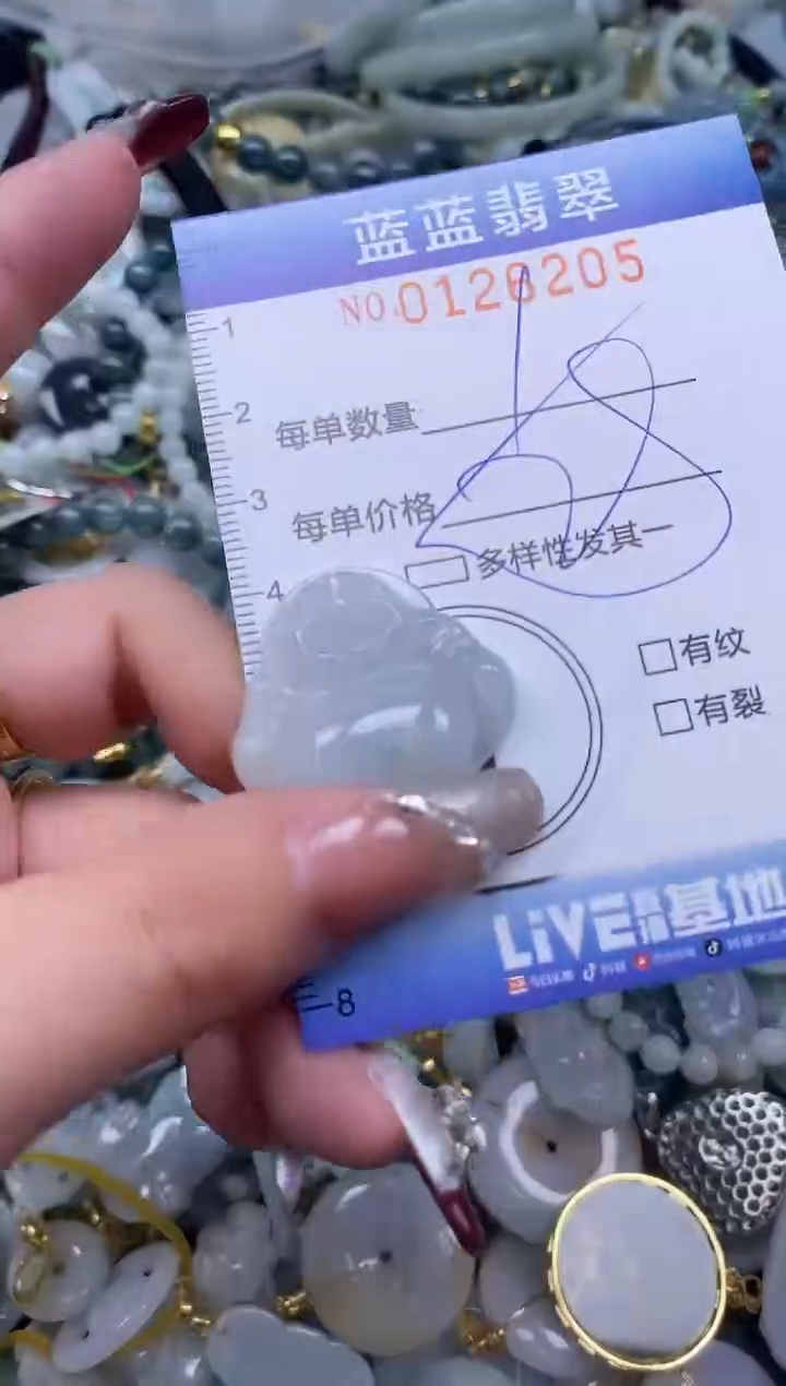 【闪购商品】翡翠颈饰未镶嵌闪购0126205多样性发其一