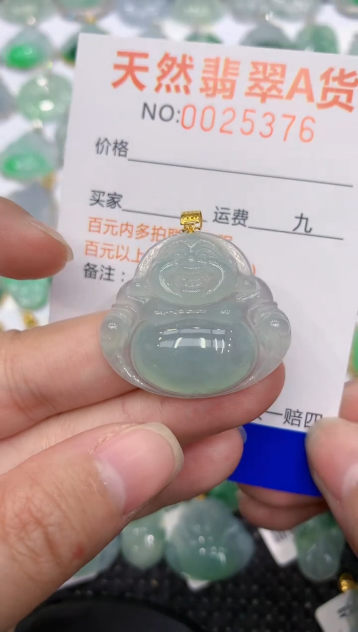 【闪购商品】翡翠颈饰18K金镶嵌11111111111