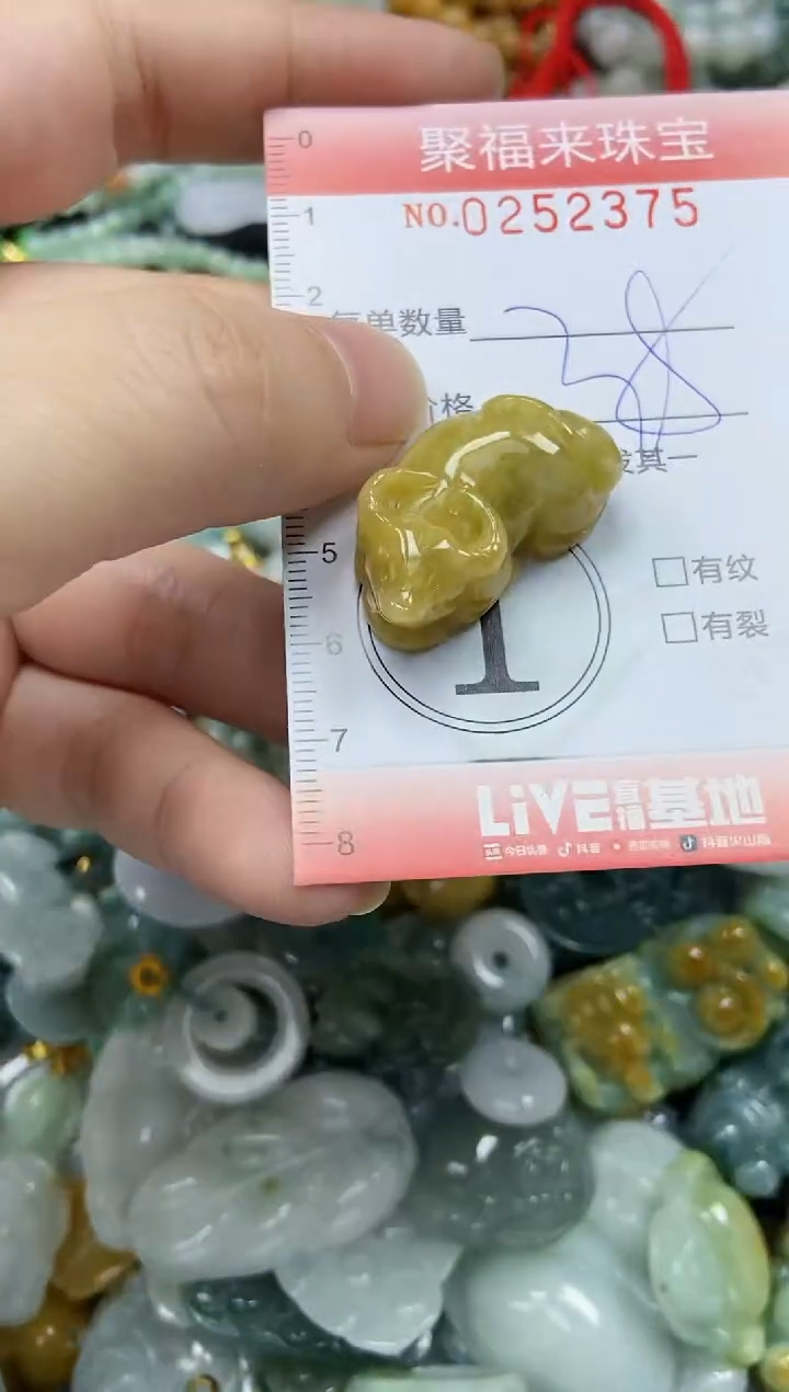 未镶嵌挂件翡翠闪购0252375