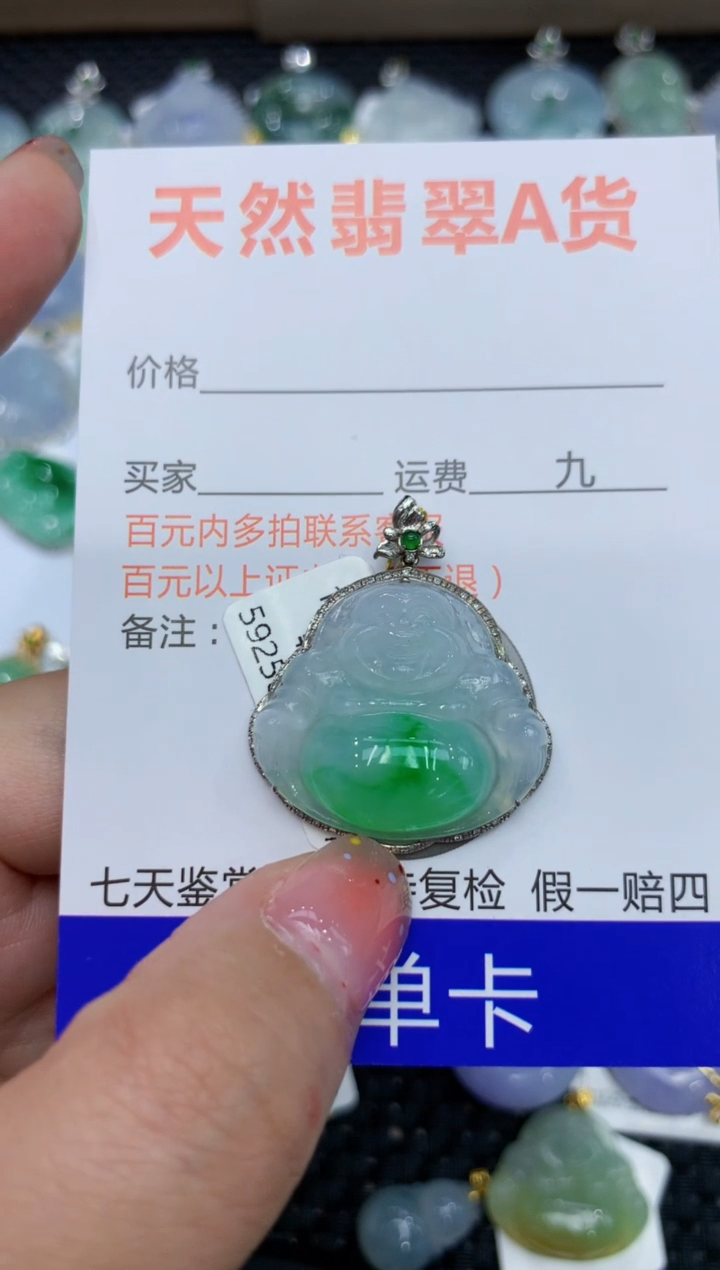 【闪购商品】翡翠颈饰18K金镶嵌111111111111