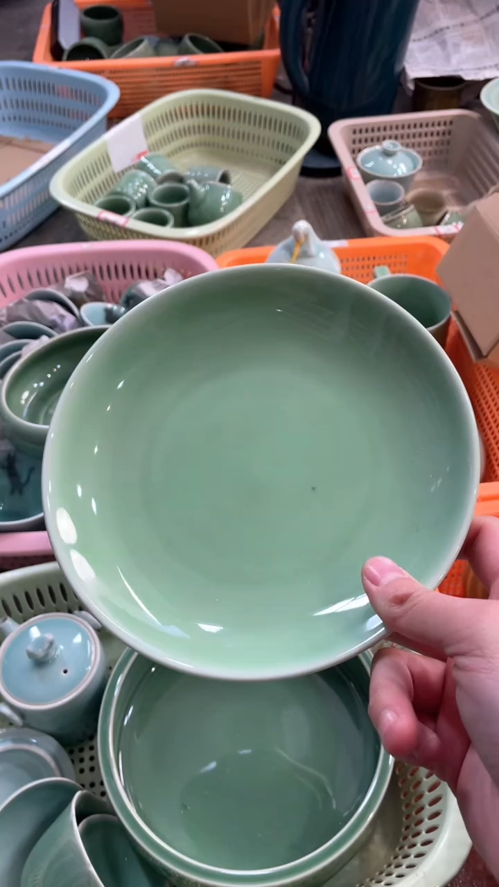 【闪购商品】特价 微瑕 慧仙青瓷