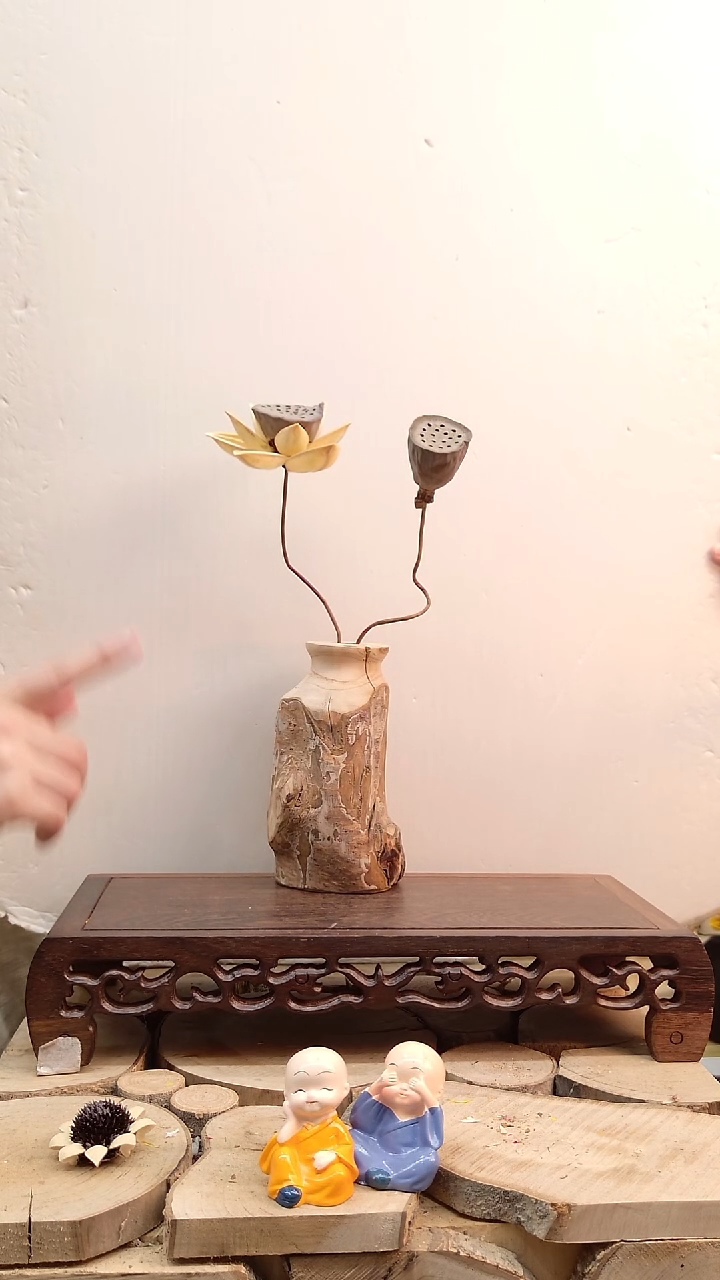 木实木花瓶直播间间