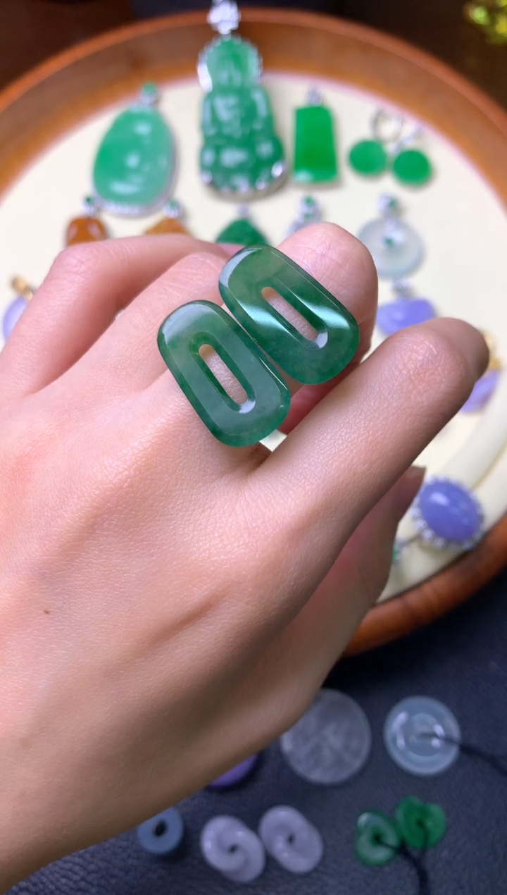 【闪购商品】定制翡翠未镶嵌裸石（镶嵌定制）