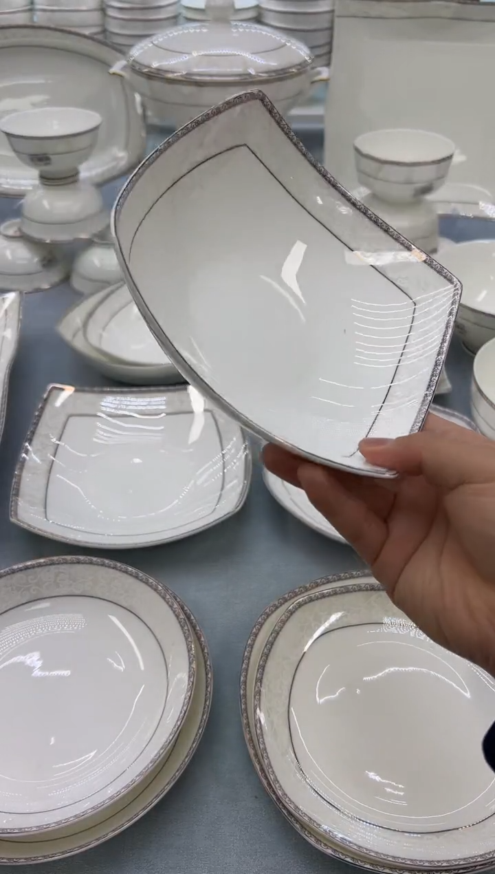 骨瓷玲珑8贵龙2个