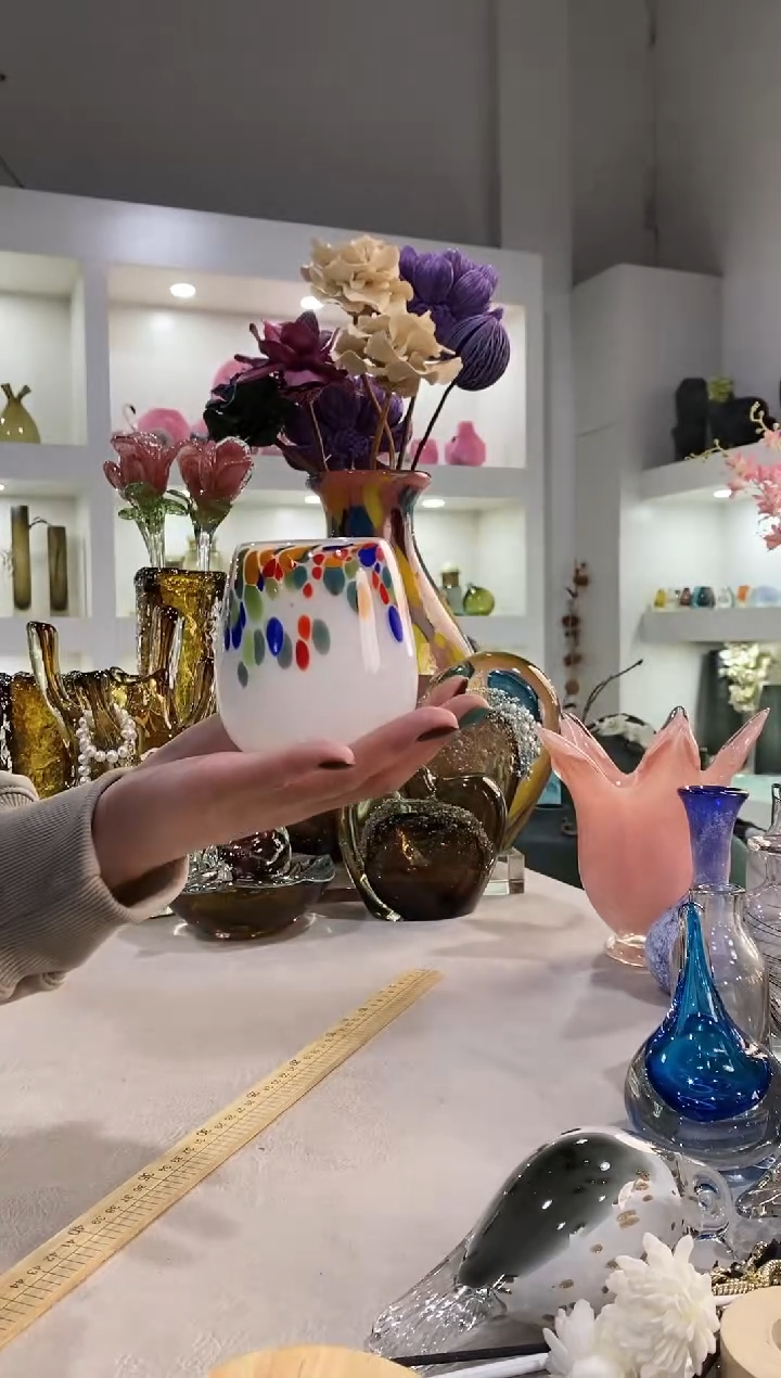 麦*慕忆家手作琉璃花瓶