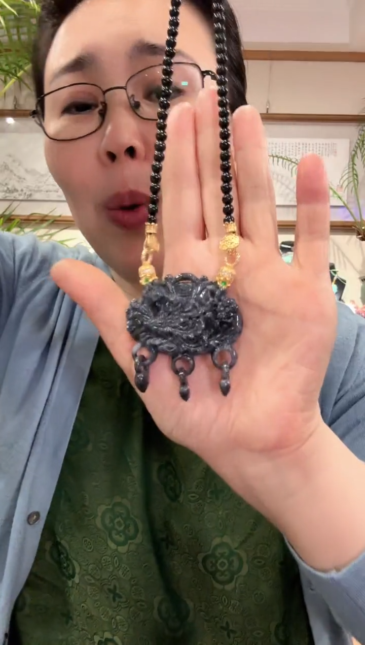 【闪购商品】翡翠颈饰未镶嵌国风