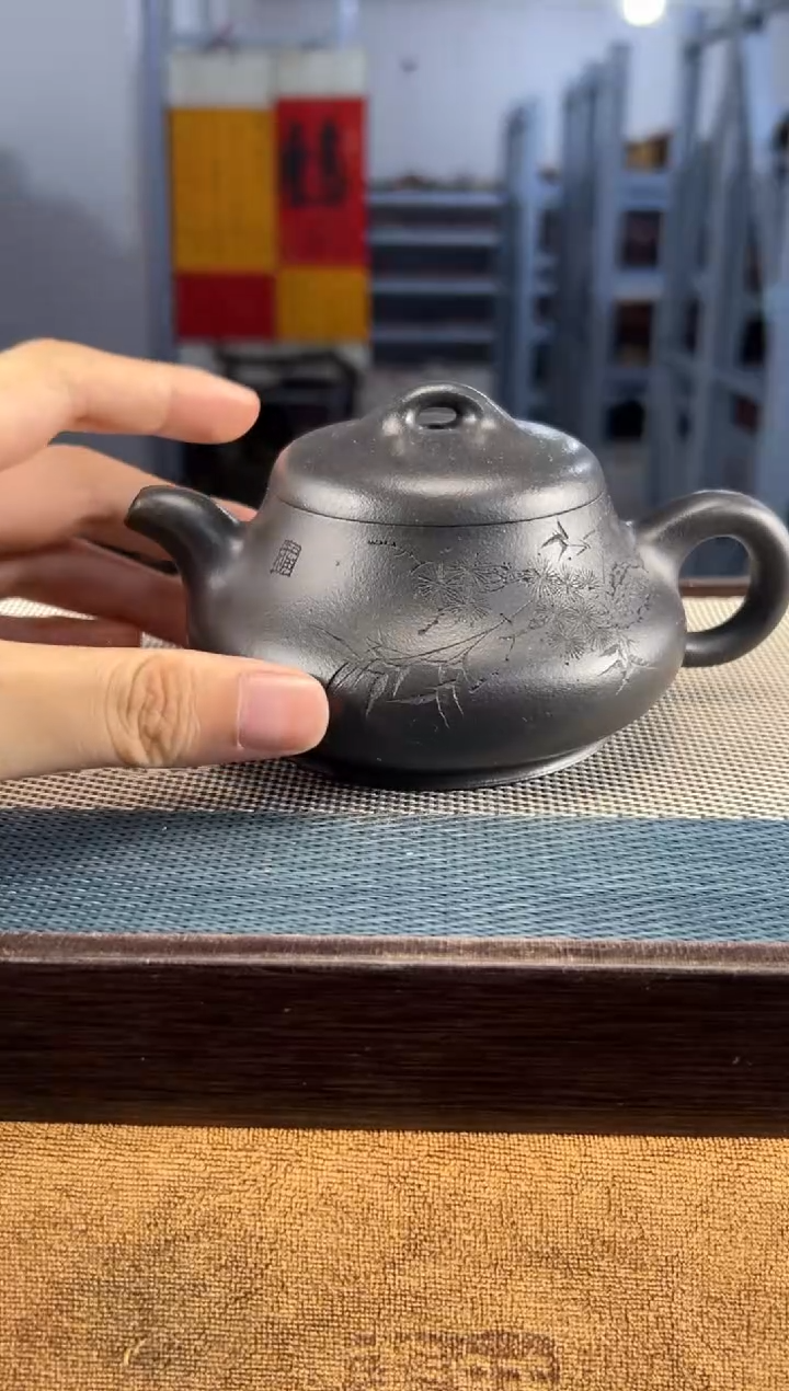 茶壶紫砂37宜兴紫砂230cc