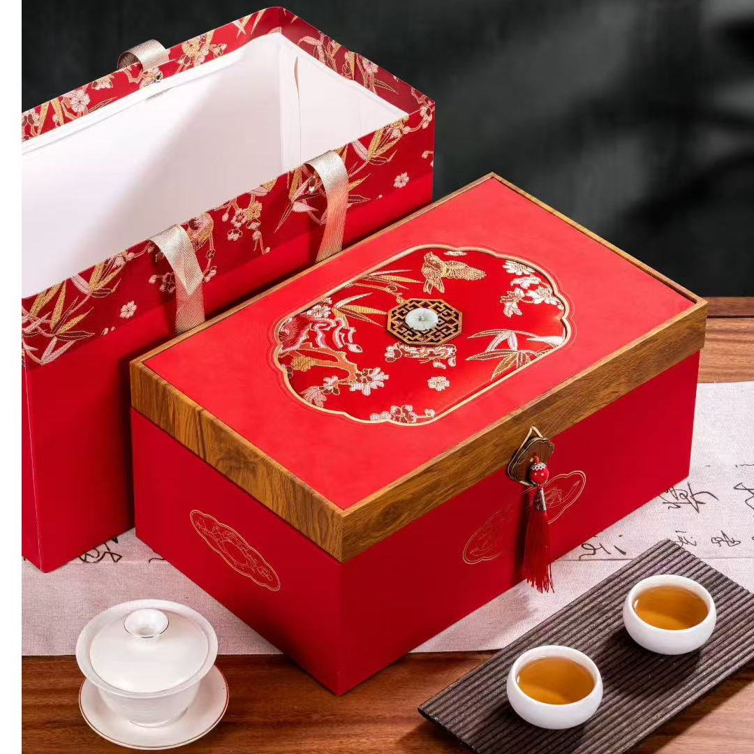 云锦-浓香型金骏眉红茶新茶武夷红茶小罐装茶叶礼盒装