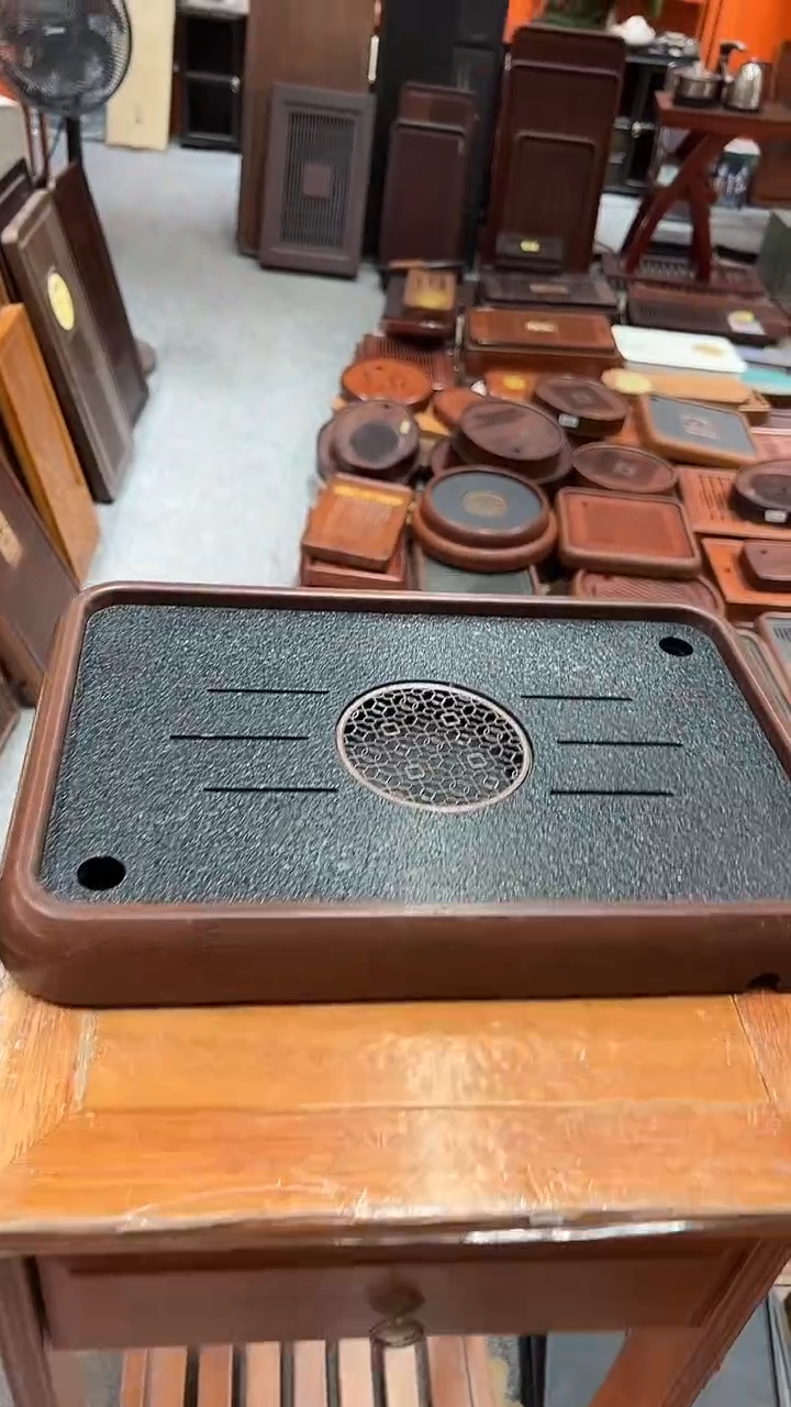 新款福利石材长39CM*宽26CM茶盘送管