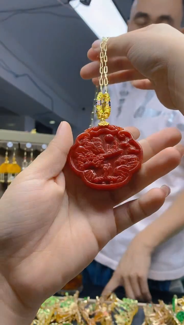 【闪购商品】翡翠耳饰合金0272翡翠锁骨链