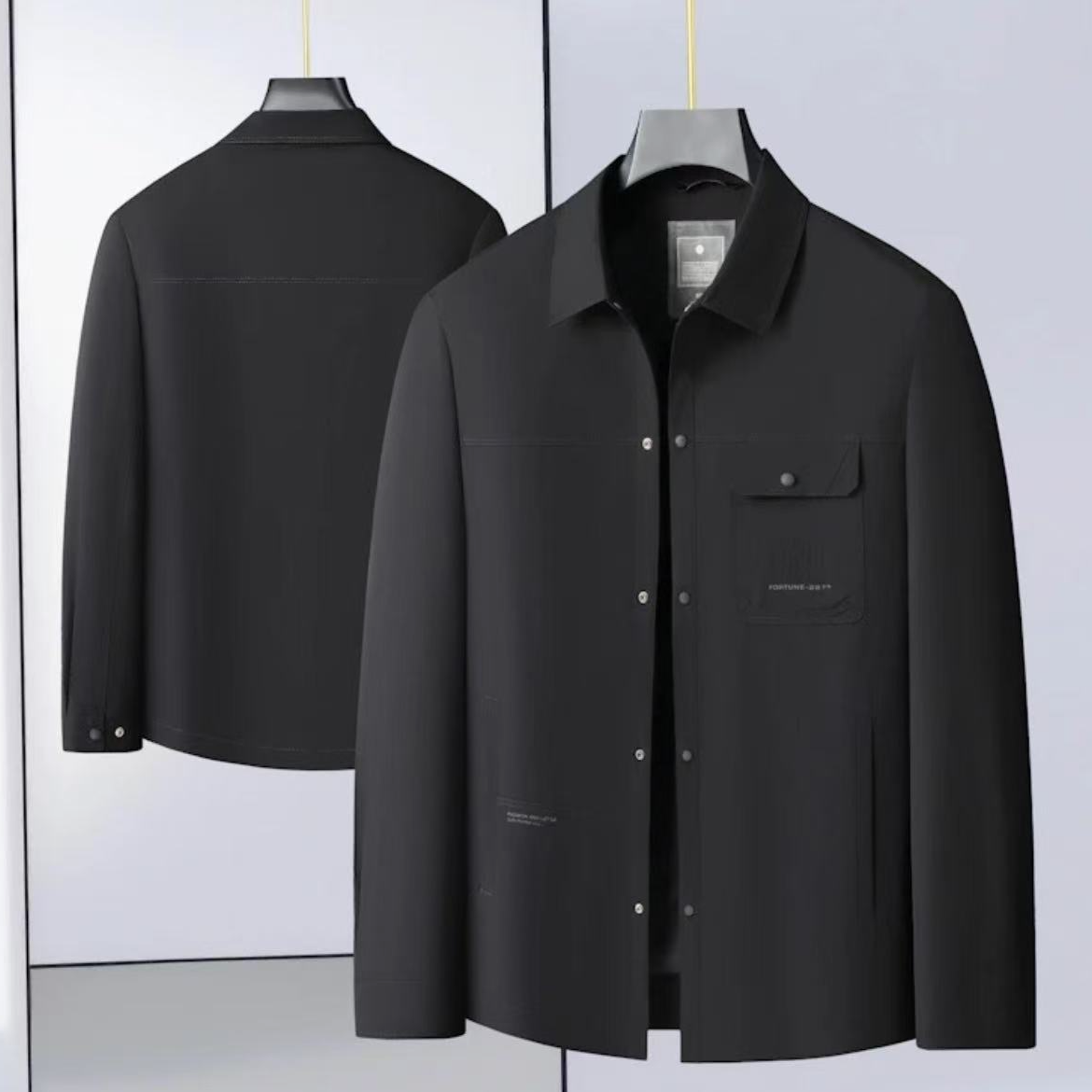 2024男款羽绒服可以脱卸内胆抗寒保暖