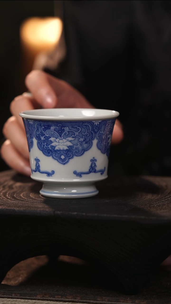 【闪购商品】善见堂 余蕴堂青花福利杯