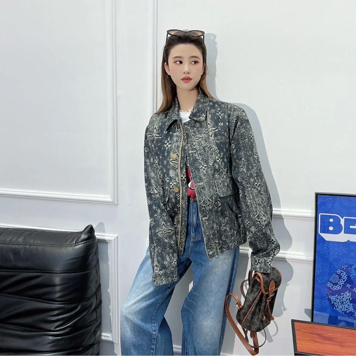 全新未使用 LouisVuitton/路易威登 双双臻选/sf10224/LV外套/M码