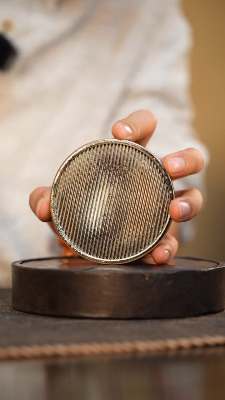 105柴房陶瓷柴烧杯垫