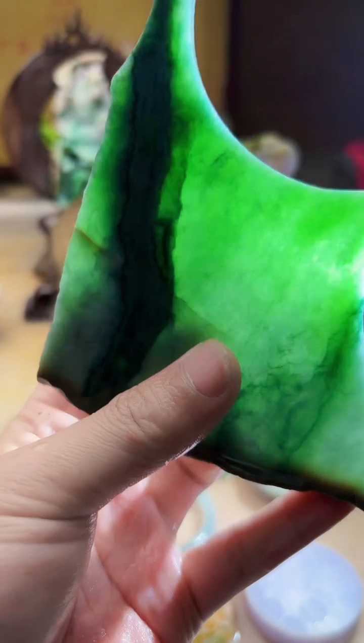 翡翠挂件未镶嵌A货张麦3150