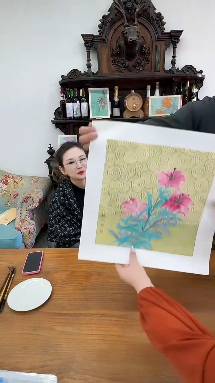 【闪购商品】绘画宁婉玉手绘国画