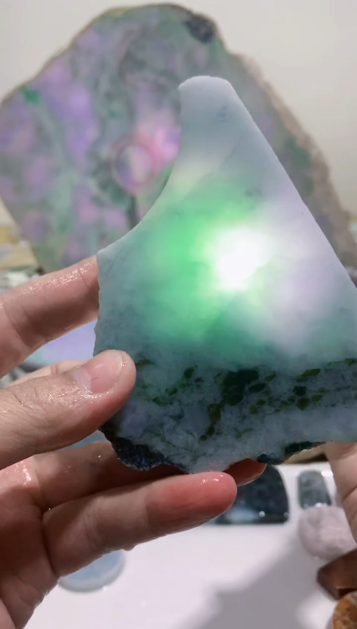 裸石翡翠0蒙0翡翠珠宝885