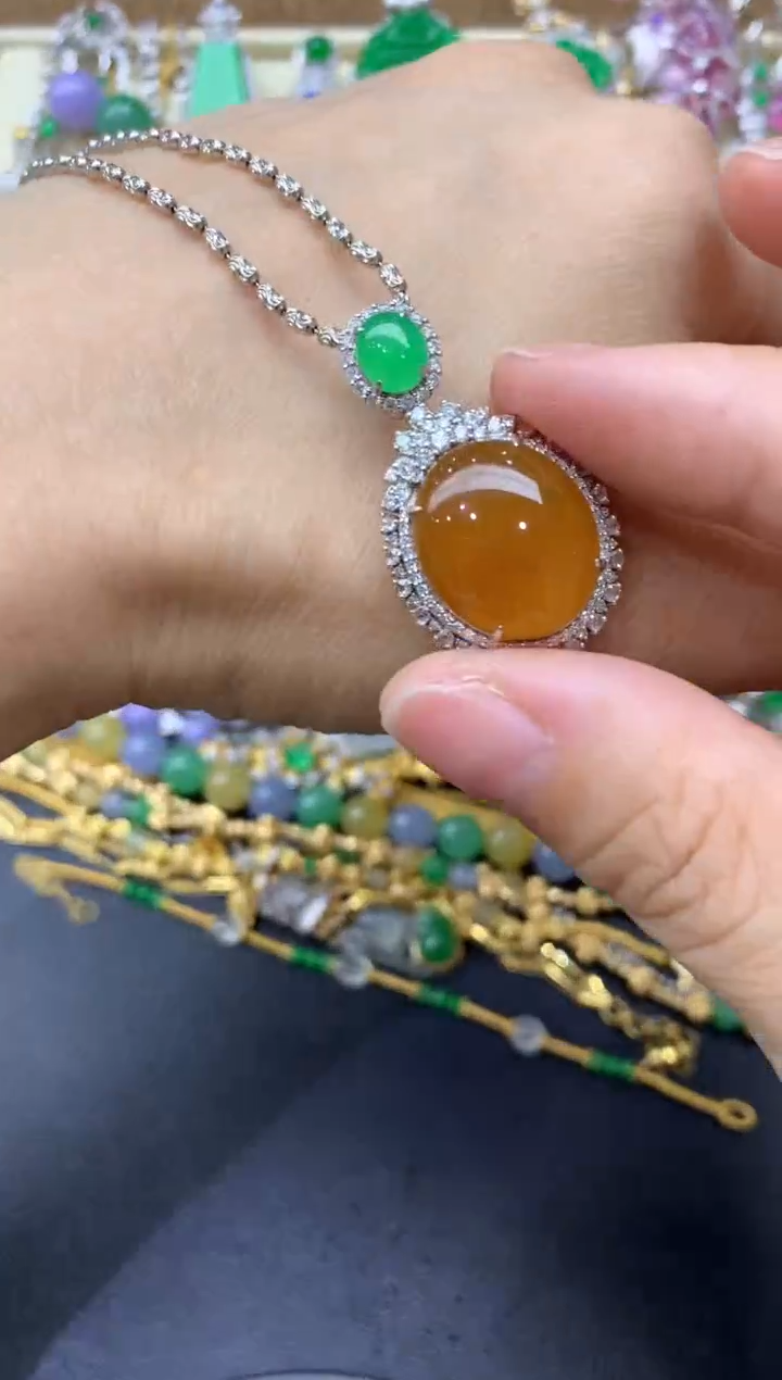 【闪购商品】翡翠吊坠(不含链)未镶嵌225中国好珍宝