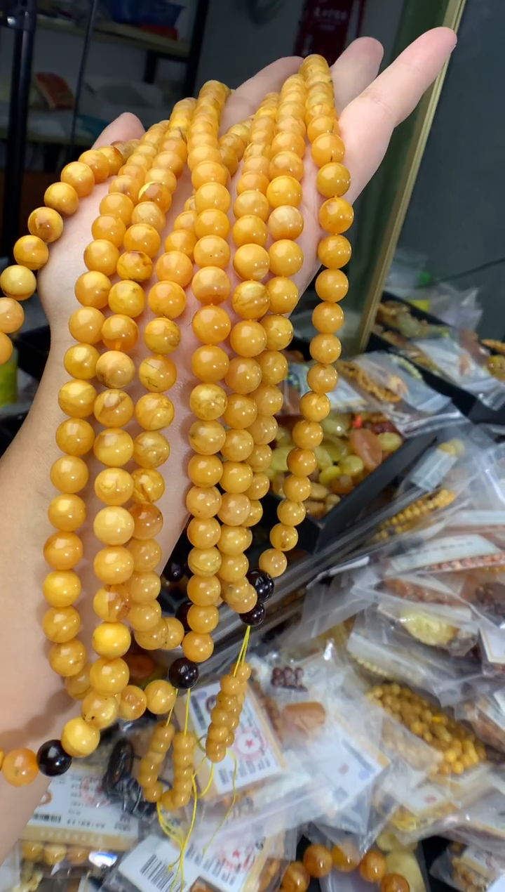 蜜蜡未镶嵌珠宝奇石多样性发一件