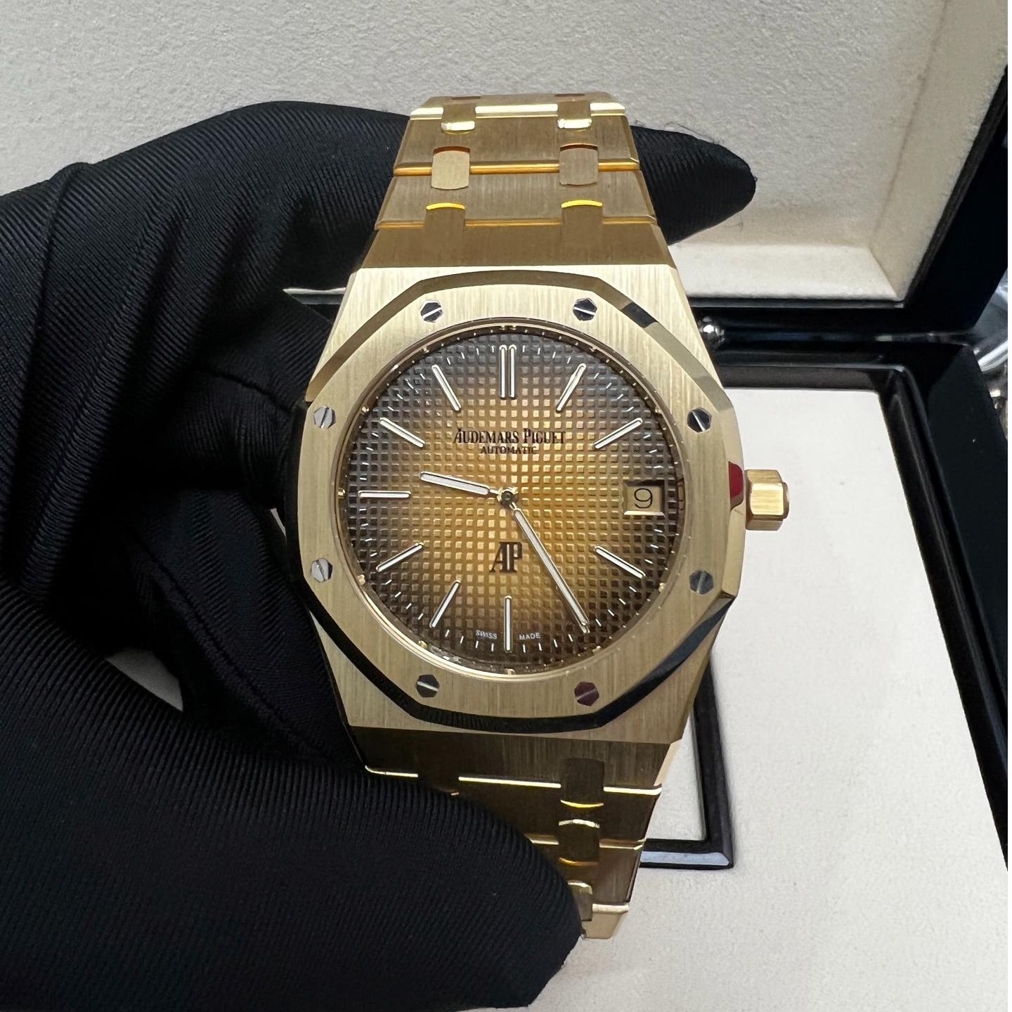 95新 Audemars Piguet/爱彼 25年 爱彼皇家橡树16202BA