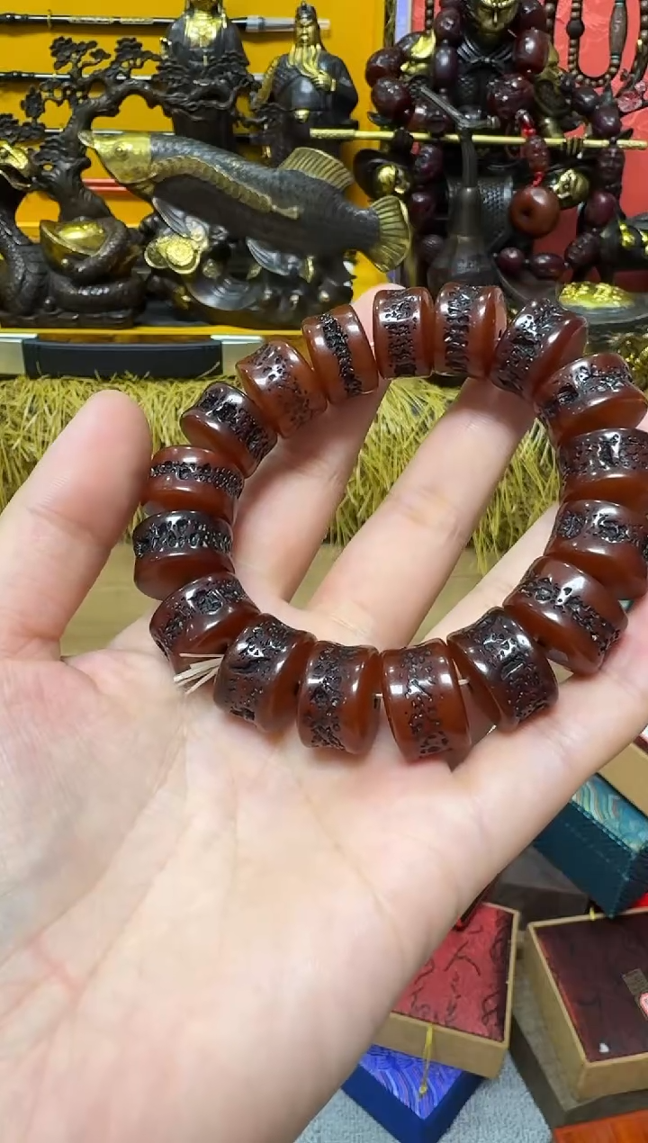 【闪购商品】蜜蜡颈饰未镶嵌艳艳链接89