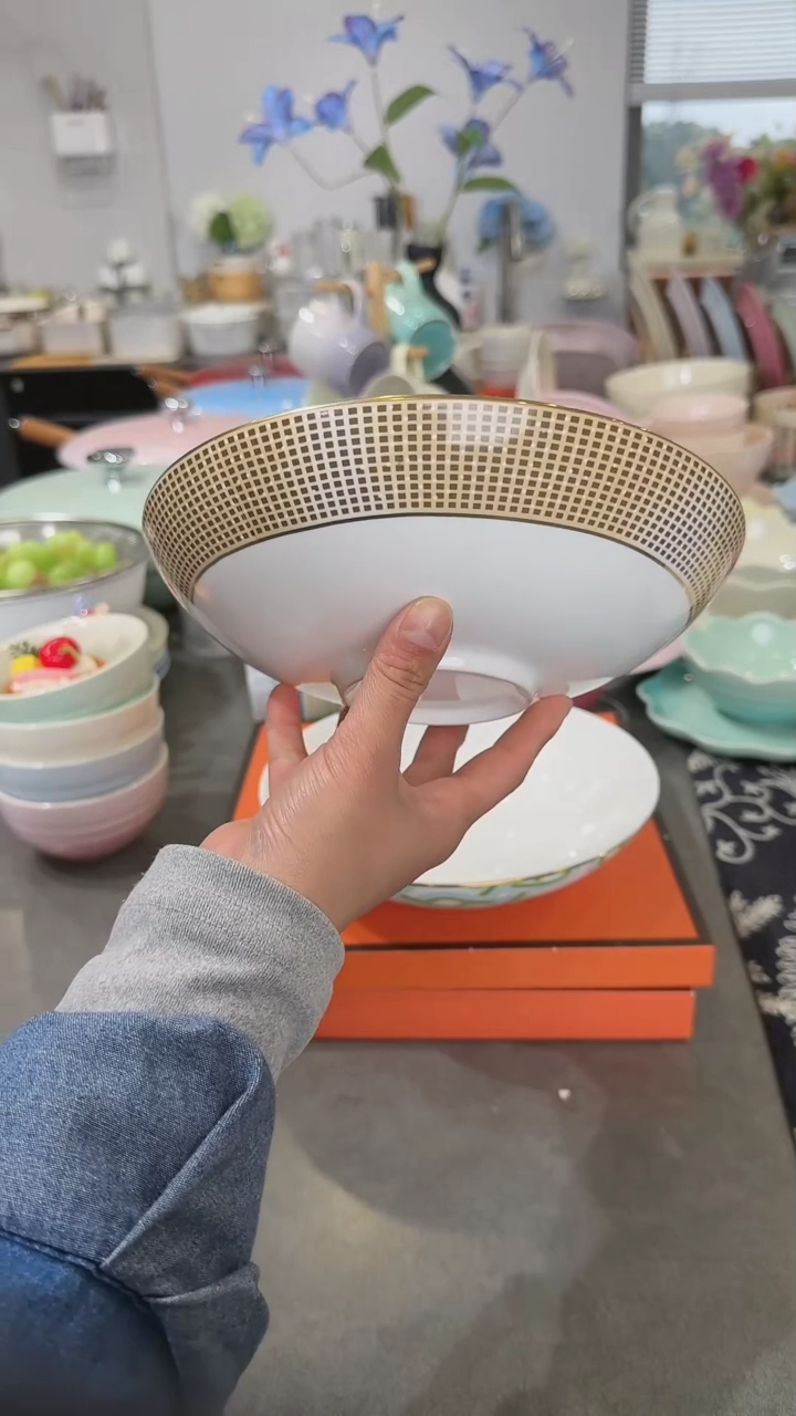 【闪购商品】瓷骨瓷深盘