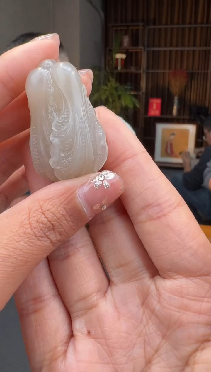 【闪购商品】和田玉82未镶嵌1.26晓鑫